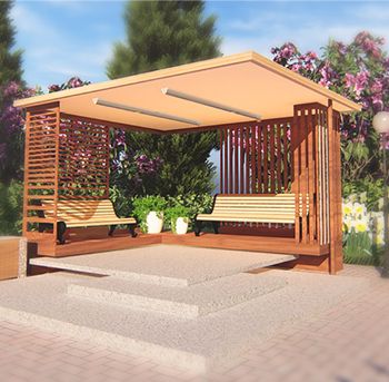 Naigaon Lodha gazebo