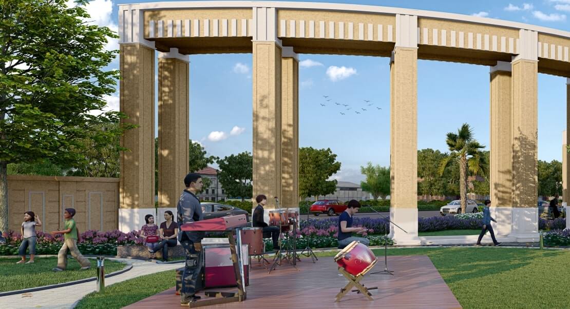 Naigaon Lodha open amphitheater